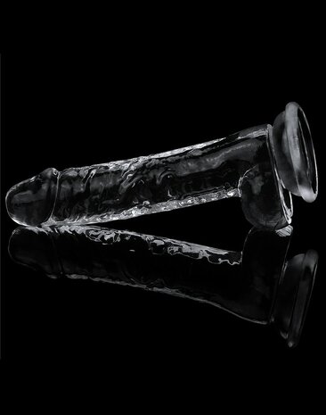 Lovetoy - Flawless - Dildo - 19 x 3,5 cm - Transparant