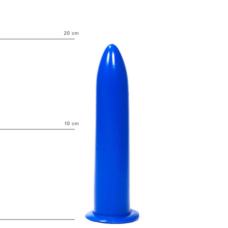 All Blue Dildo 19 x 3.5 cm - blauw