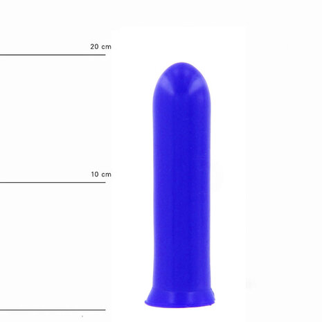 All Blue - Dildo - 19 x 4,5 cm - Blauw