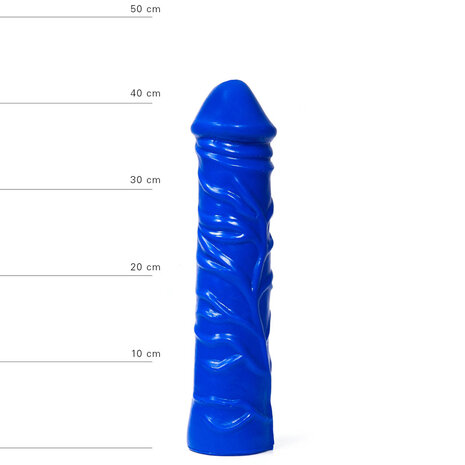 All Blue - Dildo - 31 x 6,5 cm - Blauw