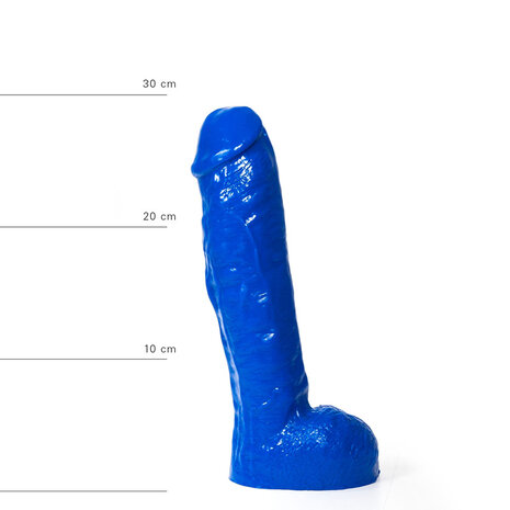 All Blue - Dildo - 29 x 5,5 cm - Blauw