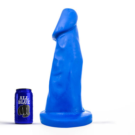 All Blue - Dildo - 39 x 8,5 cm - Blauw