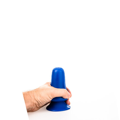 All Blue - Buttplug - 12 x 7 cm - Blauw