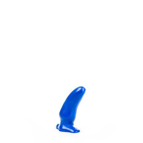 All Blue Buttplug 13 x 5 cm - blauw