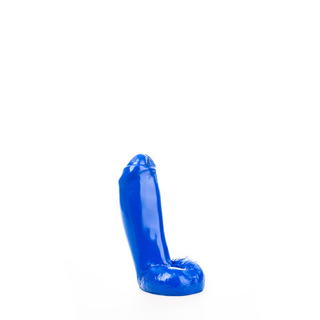 All Blue - Dildo - 18 x 5.5 cm - Blauw