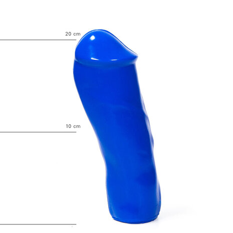 All Blue - Dildo - 20 x 6 cm - Blauw