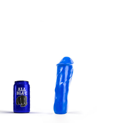 All Blue - Dildo - 20 x 6 cm - Blauw