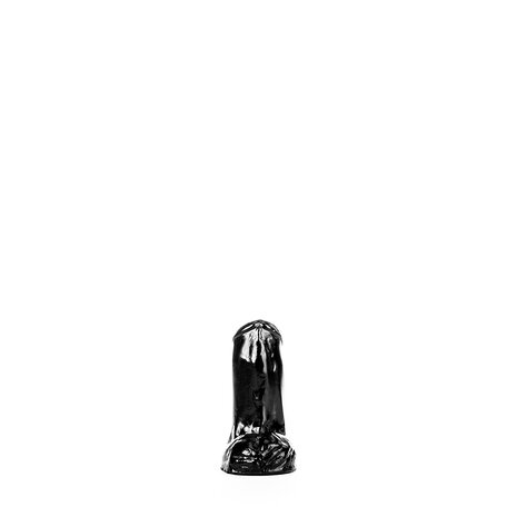 All Black - Dildo - 13 x 4.5 cm - Zwart