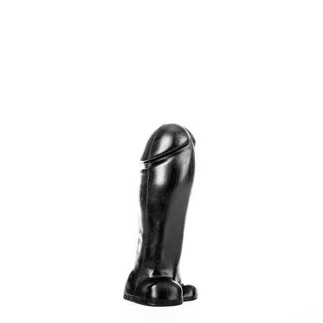 All Black - Zwarte realistische dildo - 22 cm