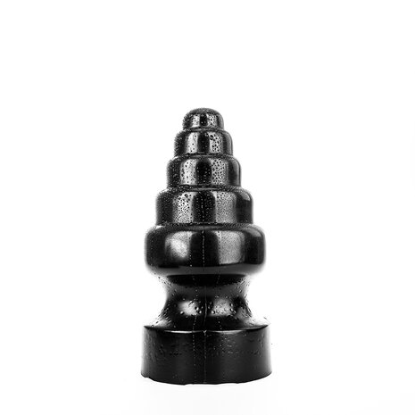 All Black Buttplug 27 x 13.5 cm - zwart