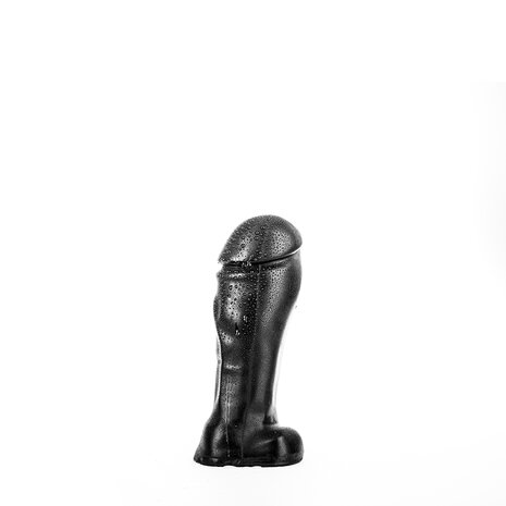 All Black - Zwarte realistische dildo - 22 cm