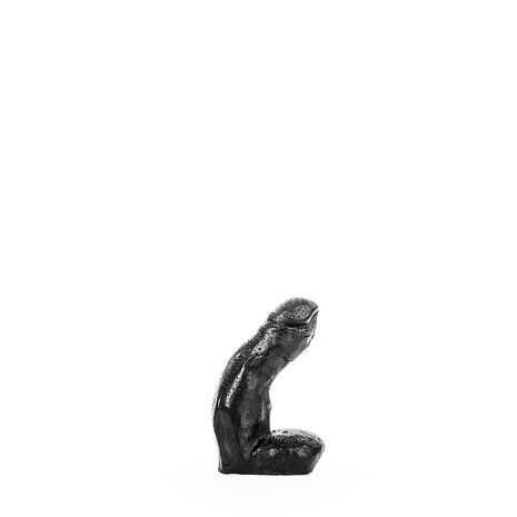 All Black - Zwarte dildo - 15 cm