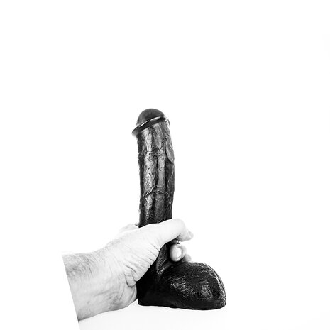 All Black - Anaal Dildo - 23 x 4.5 cm - Zwart