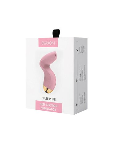 Svakom - Luchtdruk Vibrator PULSE PURE - roze