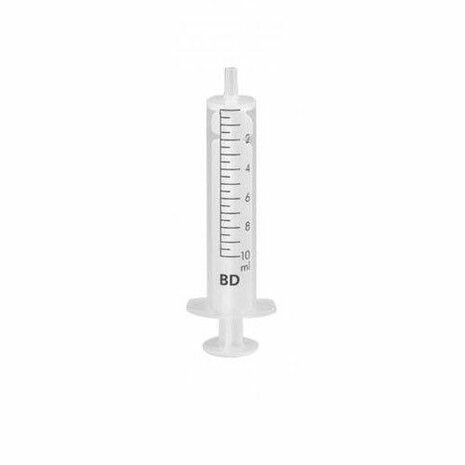 Injectiespuit BD Discardit 10 ml (zonder naald)