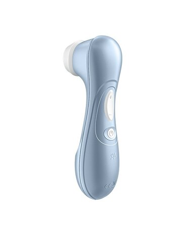 Satisfyer - Pro 2 Luchtdruk Vibrator - metallic lichtblauw