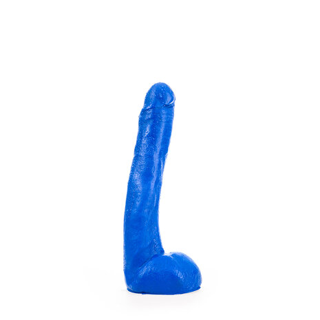 All Blue Dildo 29 x 5 cm - blauw