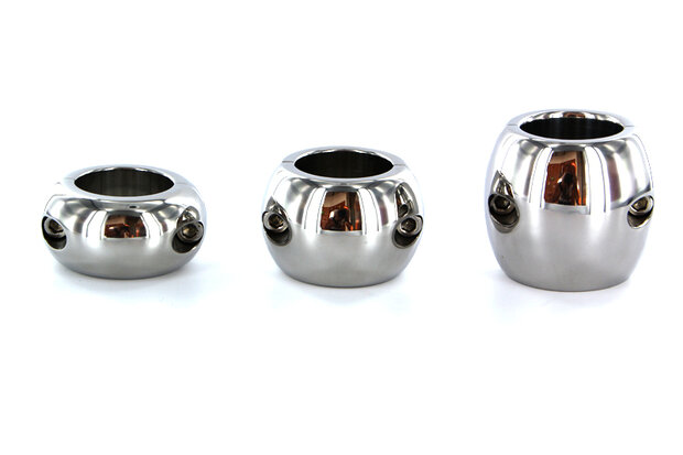 Kiotos - Ovalen Ball Stretcher RVS 70 mm Breed - 785 gram