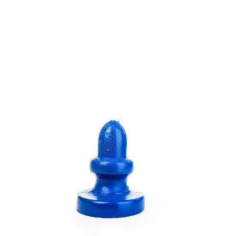 All Blue Buttplug 17 x 8 cm - blauw