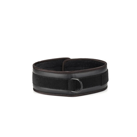 Vegan Fetish Halsband met Riem