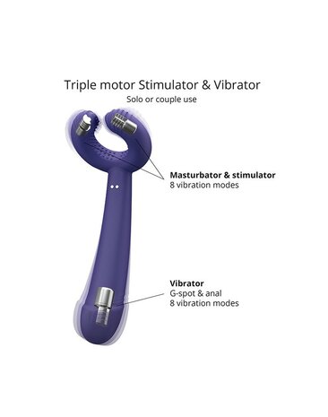 Love to Love - Multi Vibrator Please Me - Paars