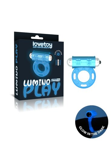 Lovetoy - Lumino Play - Vibrerende Cockring - Glow In The dark