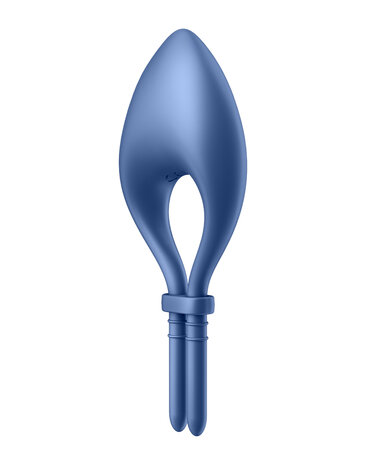 Satisfyer - Vibrerende Cockring BULLSEYE met APP control - blauw