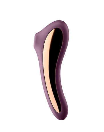 Satisfyer - Dual Kiss - Luchtdruk en G-Spot Vibrator - 2-in-1 - Paars