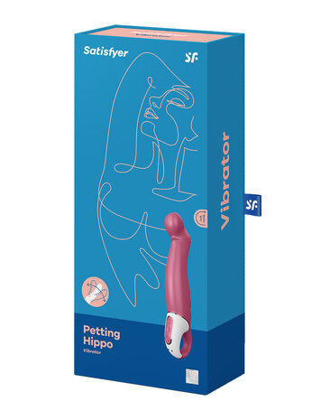 Satisfyer - Vibrator Petting Hippo Vibrator - Fuchsia