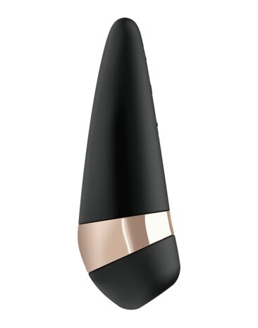 Satisfyer - Pro 3 Luchtdruk Vibrator met extra vibratie - zwart