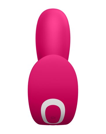 Satisfyer - Draagbare Vibrator met Anaal Stimulator TOP SECRET PLUS - roze