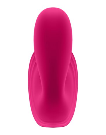 Satisfyer - Draagbare Vibrator met Anaal Stimulator TOP SECRET - roze