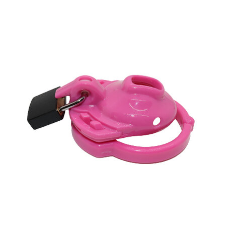 The Vice Kuisheidskooi | Peniskooi | Chastity Cage CLITTY (voor hele kleine/micro penis) - roze