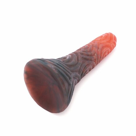 Kiotos Monstar - Dildo Beast 41 - 21 x 4.3 cm - Rood/Roze/Groen