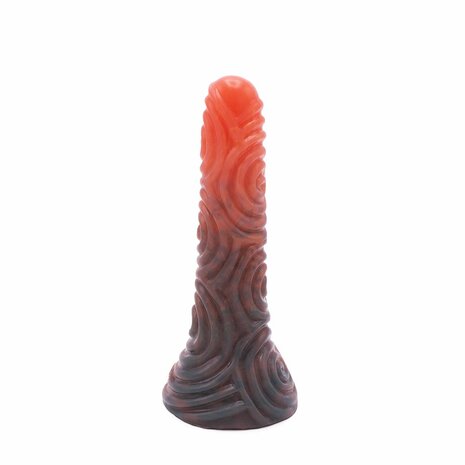 Kiotos Monstar Dildo Beast 41 - 21 x 4.3 cm - rood/roze/groen