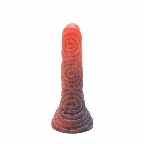 Kiotos Monstar Dildo Beast 41 - 21 x 4.3 cm - rood/roze/groen