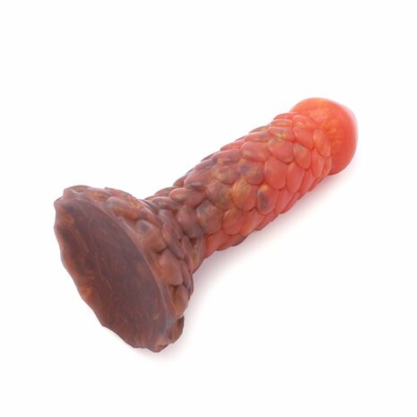 Kiotos Monstar - Dildo Beast 40 - 19 x 4.8 cm - Roze/Goud