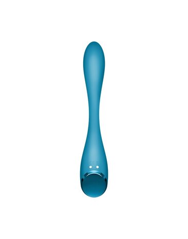 Satisfyer - G-Spot Flex 5+ - Flexibele G-Spot Vibrator (met App Control) - Blauw