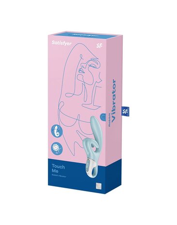 Satisfyer - Touch Me - Rabbit Vibrator - Lichtblauw