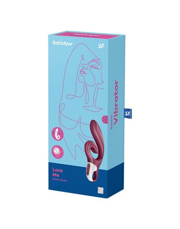 Satisfyer - Love Me - Rabbit Vibrator - Rood