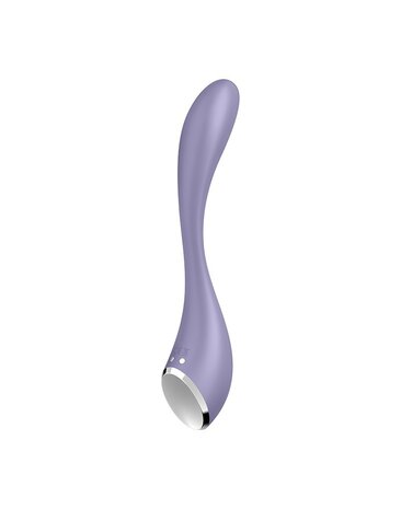 Satisfyer - G-Spot Flex 5+ - Flexibele G-Spot Vibrator - Met App Control - Lila