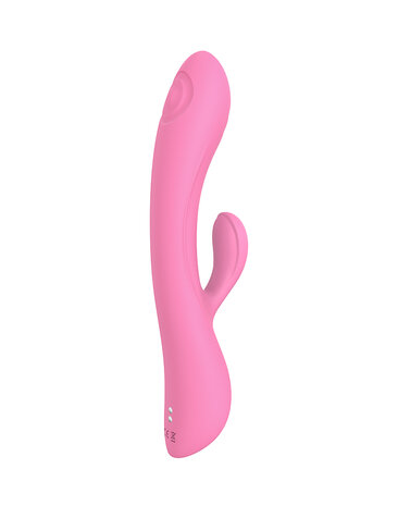 Love to Love BUNNY & CLYDE Rabbit Vibrator met tapping" functie - roze"