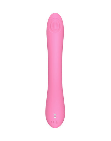 Love to Love BUNNY & CLYDE Rabbit Vibrator met tapping" functie - roze"