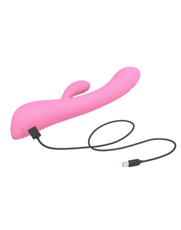 Love to Love - Bunny & Clyde - Rabbit Vibrator Met Tapping Functie - Roze