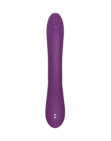 Love to Love BUNNY & CLYDE Rabbit Vibrator met tapping" functie - paars"