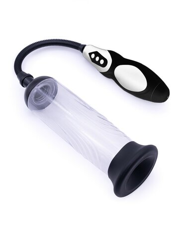 Rimba - P Pump PP06 - Penispomp met Afstandsbediening & Vagina Sleeve - Zwart