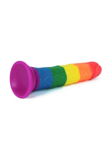 Lovetoy - Rainbow Pride Dildo 18.5 cm