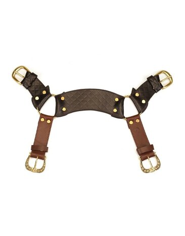 Liebe Seele - The Equestrian Leather Chest Harness - Leren Harnas Riemenbody