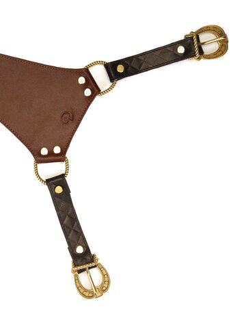 Liebe Seele - The Equestrian Leather Panty - Leren Slip - maat S