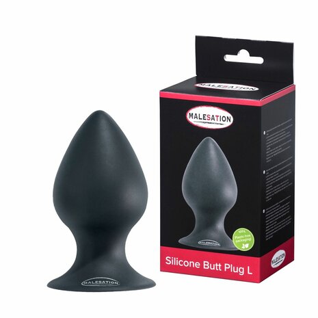 Malesation - Siliconen Buttplug - maat L